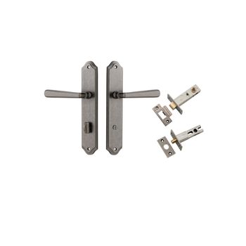 Copenhagen Lever - Shouldered Backplate Privacy Kit with Privacy Turn
