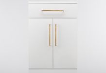 22120 - Brunswick Cabinet Pull - CTC256mm - Brushed Gold PVD