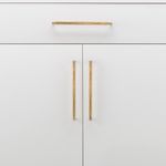 22120 - Brunswick Cabinet Pull - CTC256mm - Brushed Gold PVD