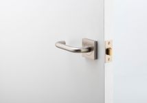 20369 - Oslo Lever - Square Rose - Satin Nickel - Passage