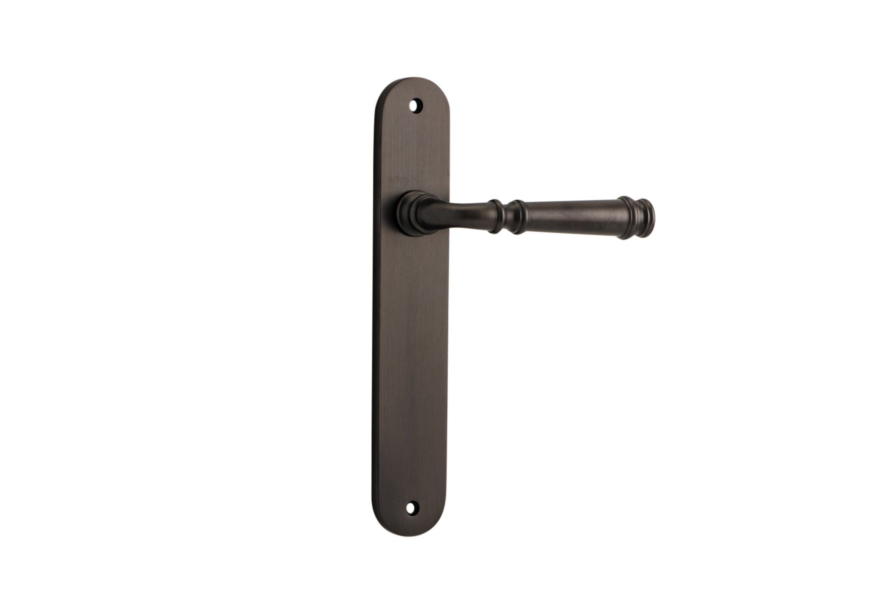 10730 - Verona Lever - Oval Backplate - Signature Brass - Passage