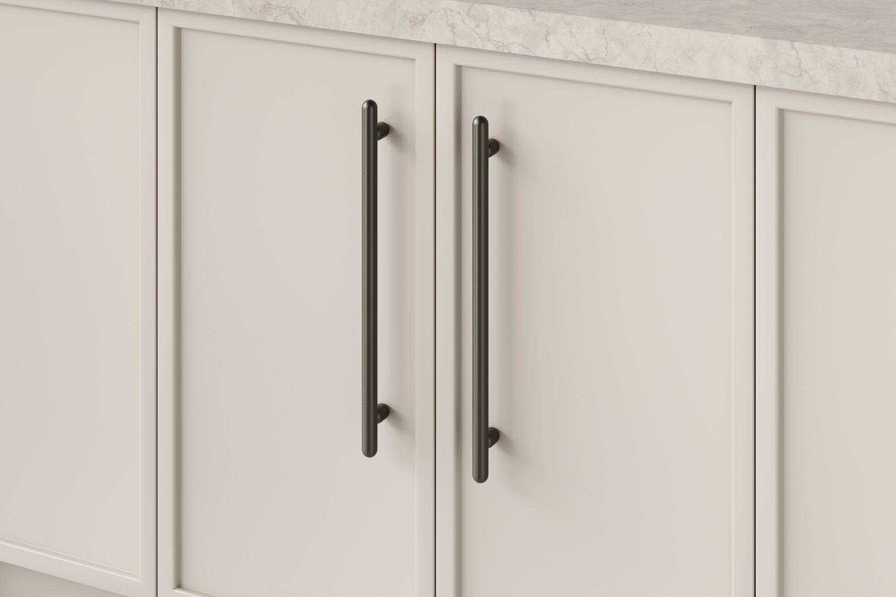 24061 - Puerto Cabinet Pull - CTC 320mm - Graphite PVD