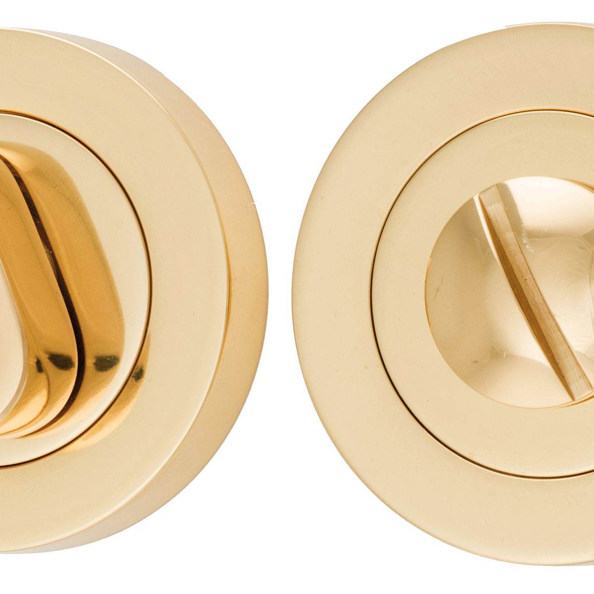 9310 - Privacy Turn - Round - Polished Brass