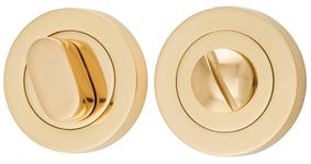 9310 - Privacy Turn - Round - Polished Brass