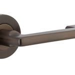 20781KIBPRIV60 - Baltimore Return Lever - Round Rose (Inbuilt Privacy) - Signature Brass - Privacy