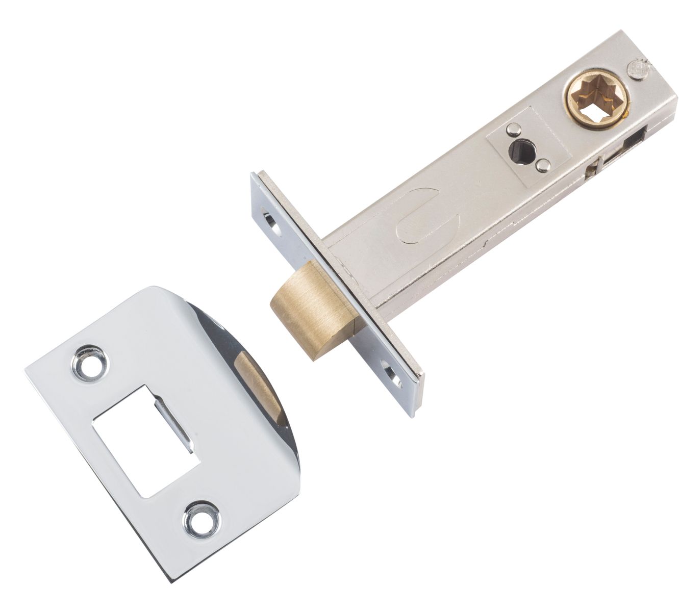 Hard Sprung Split Cam Tube Latch - 70mm