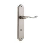 14922P85 - Stirling Lever - Shouldered Backplate - Satin Nickel - Privacy