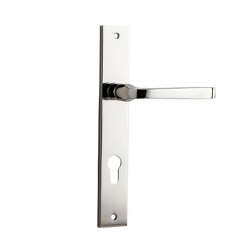 Annecy Lever - Rectangular Backplate