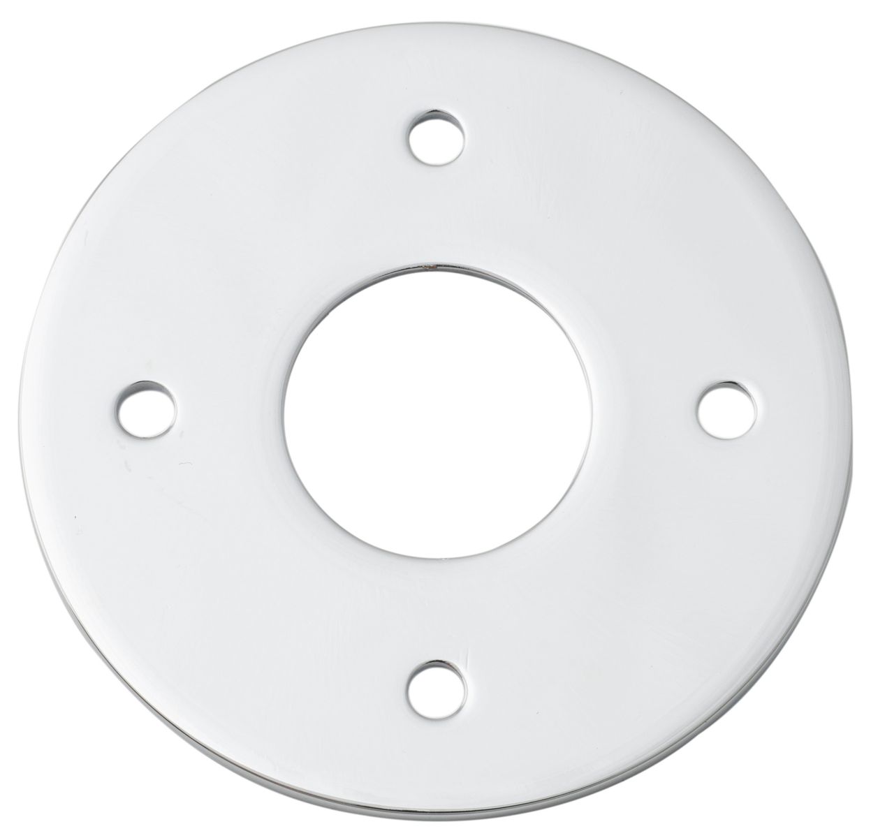9374 - Adaptor Plate - Round - Polished Chrome