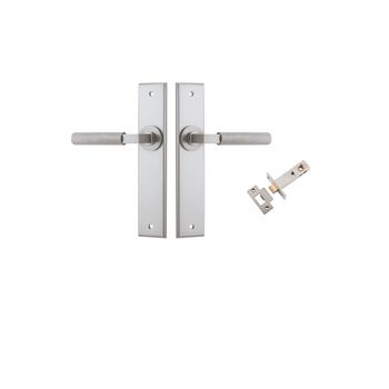 Brunswick Lever - Chamfered Backplate Passage Kit