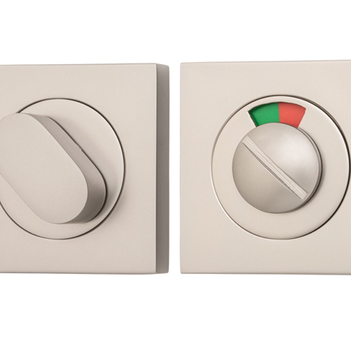 20119 - Privacy Turn With Indicator - Square - Satin Nickel