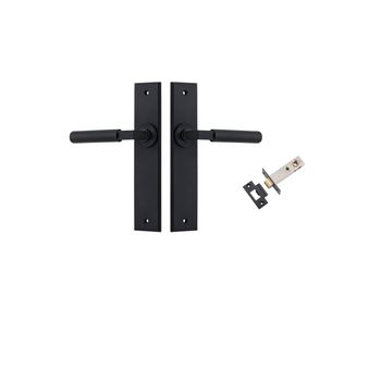 Brunswick Lever - Chamfered Backplate Passage Kit