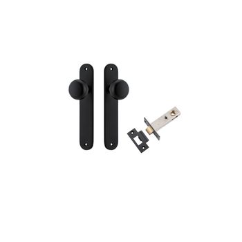 Cambridge Knob - Oval Backplate Passage Kit