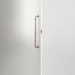 21858 - Roller Latch with Face Plate and Striker - Polished Nickel