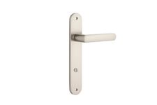 14864P85 - Osaka Lever - Oval Backplate - Satin Nickel - Privacy