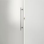 21855 - Roller Latch with Face Plate and Striker - Polished Chrome