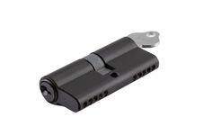 21603 - Euro Cylinder Dual Function 5 Pin - Matt Black - Entrance