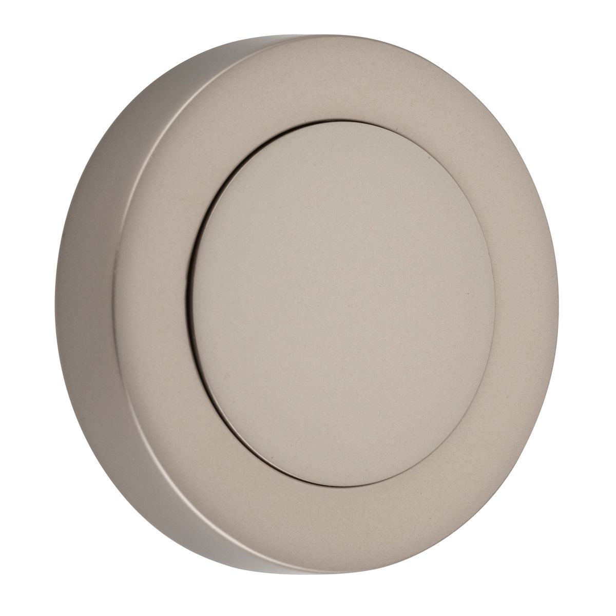 20289 - Blank Rose - Round - Satin Nickel