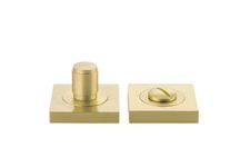 17198 - Berlin Privacy Turn - Square - Brushed Gold PVD - Privacy