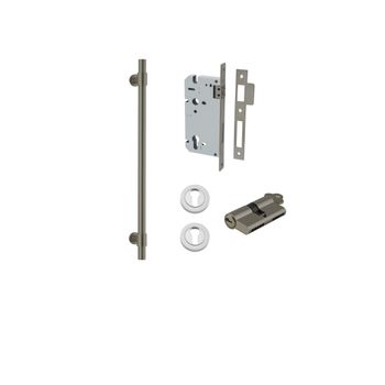 Helsinki Pull Handle - 450mm Entrance Kit with Separate High Security Lock