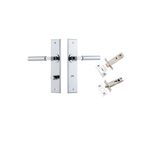 11794KPRIV60 - Berlin Lever - Chamfered Backplate Privacy Kit - Polished Chrome - Privacy