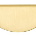 17436 - Osaka Lip Drawer Pull - Brushed Gold PVD