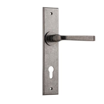 Annecy Lever - Chamfered Backplate