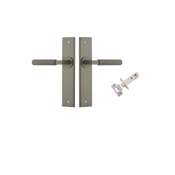 Brunswick Lever - Chamfered Backplate Passage Kit
