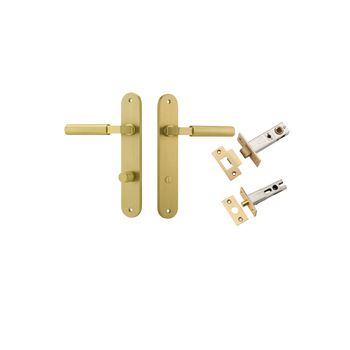 Berlin Lever - Oval Backplate Privacy Kit
