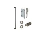 16925KENTR60KK - Berlin Pull Handle - 600mm Entrance Kit with Separate High Security Lock - Graphite PVD - Entrance