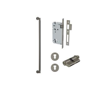 Berlin Pull Handle - 600mm Entrance Kit with Separate High Security Lock