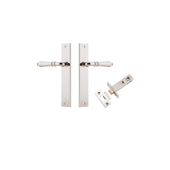 Sarlat Lever - Rectangular Backplate Passage Kit