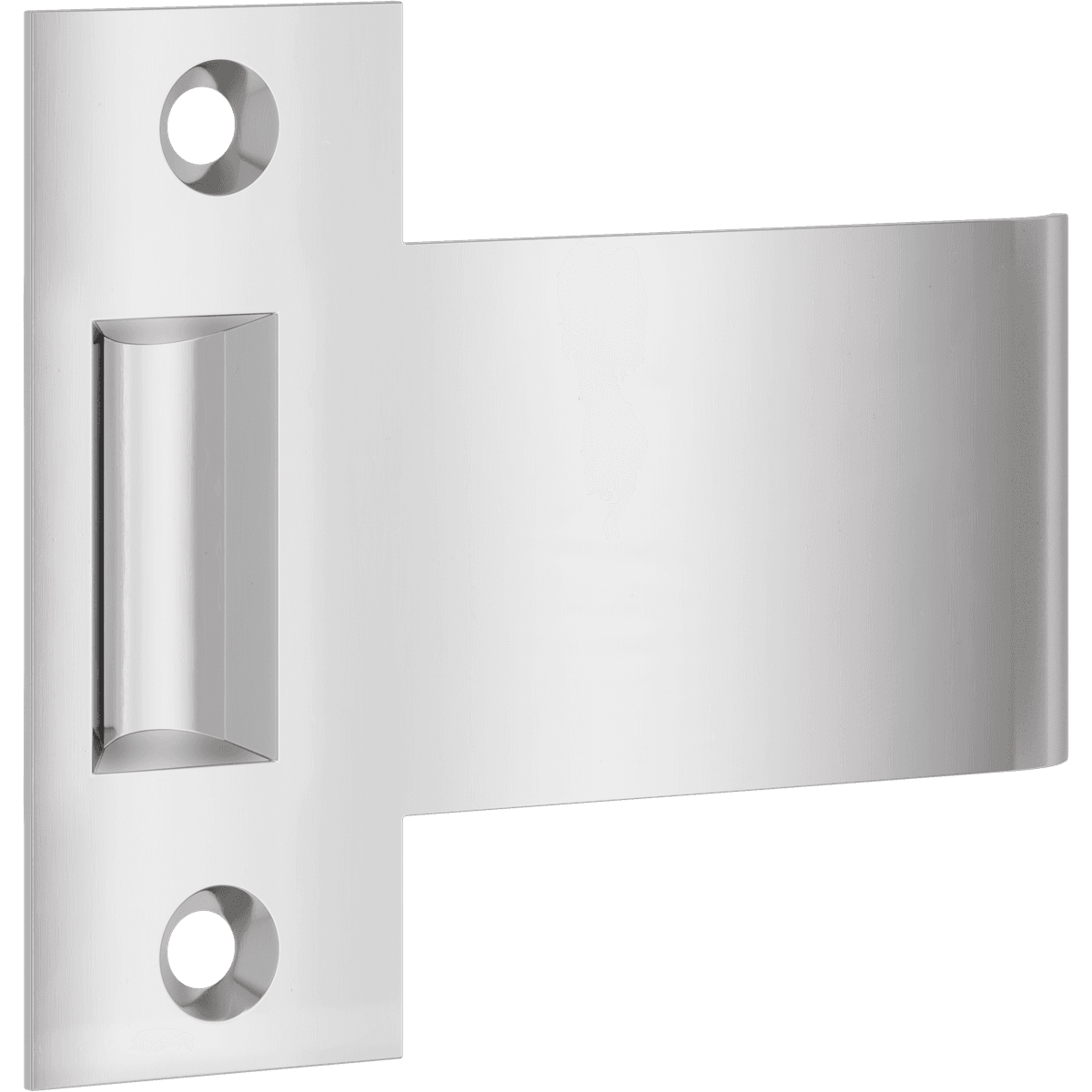 21965 - Extended Striker to Suit Roller Tube Latch - Polished Chrome