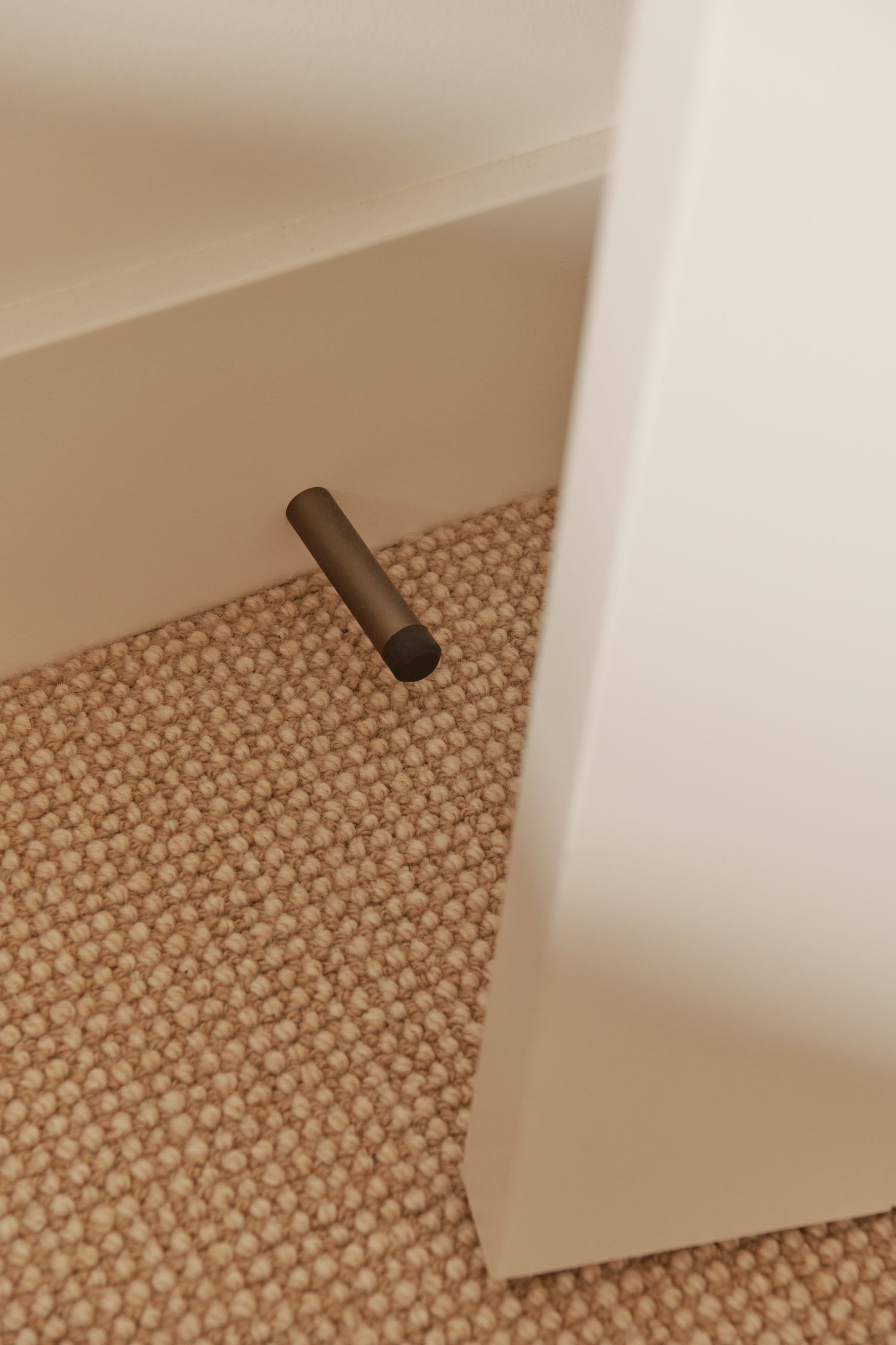 20456 - Pencil Door Stop - Brushed Brass
