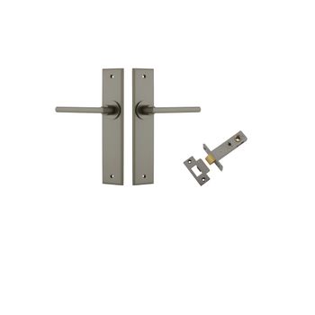 Baltimore Lever - Chamfered Backplate Passage Kit