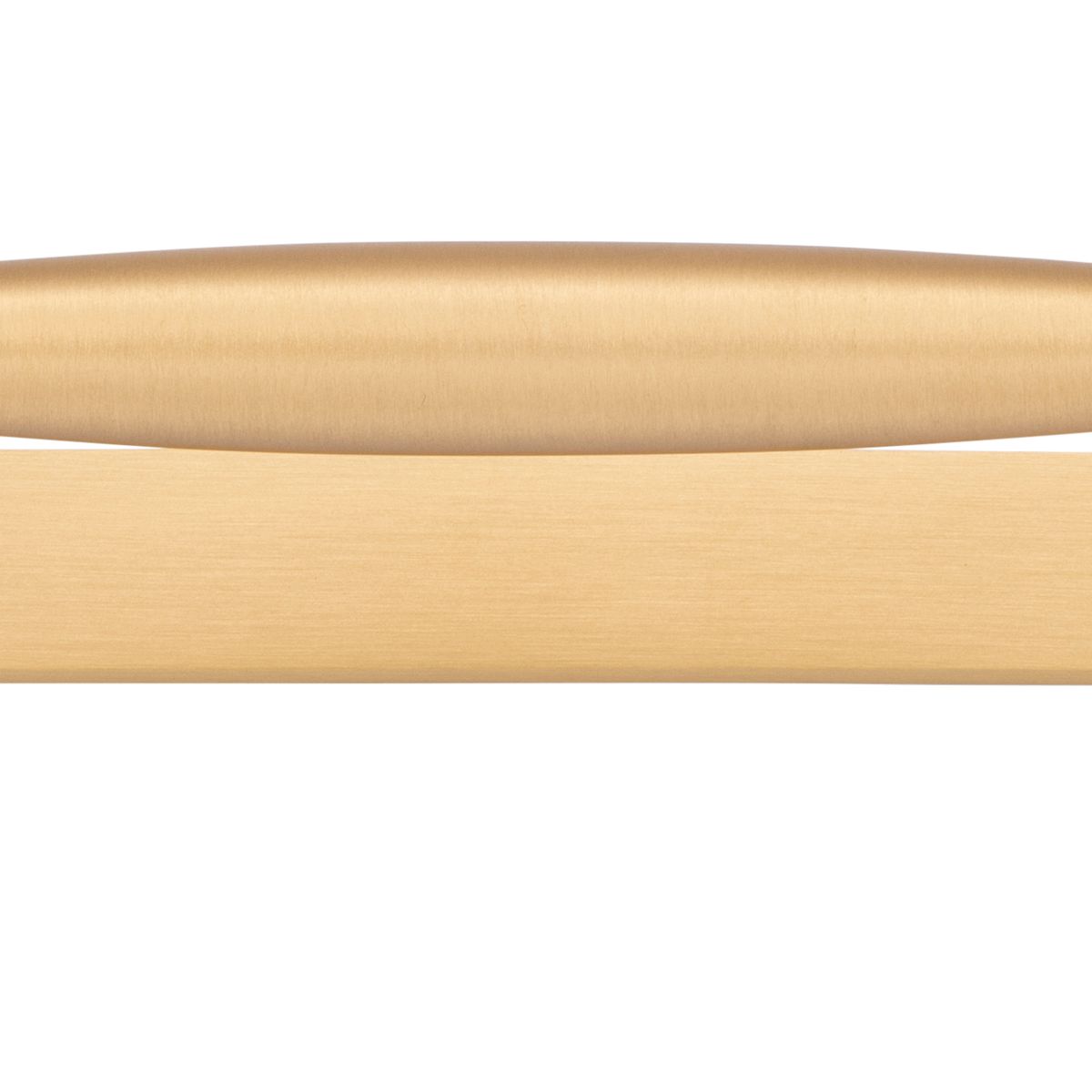 21086B - Sarlat Cabinet Pull with Backplate - CTC256mm - Brushed Brass