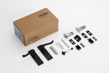 Victorian Lever - Long Backplate Privacy Set