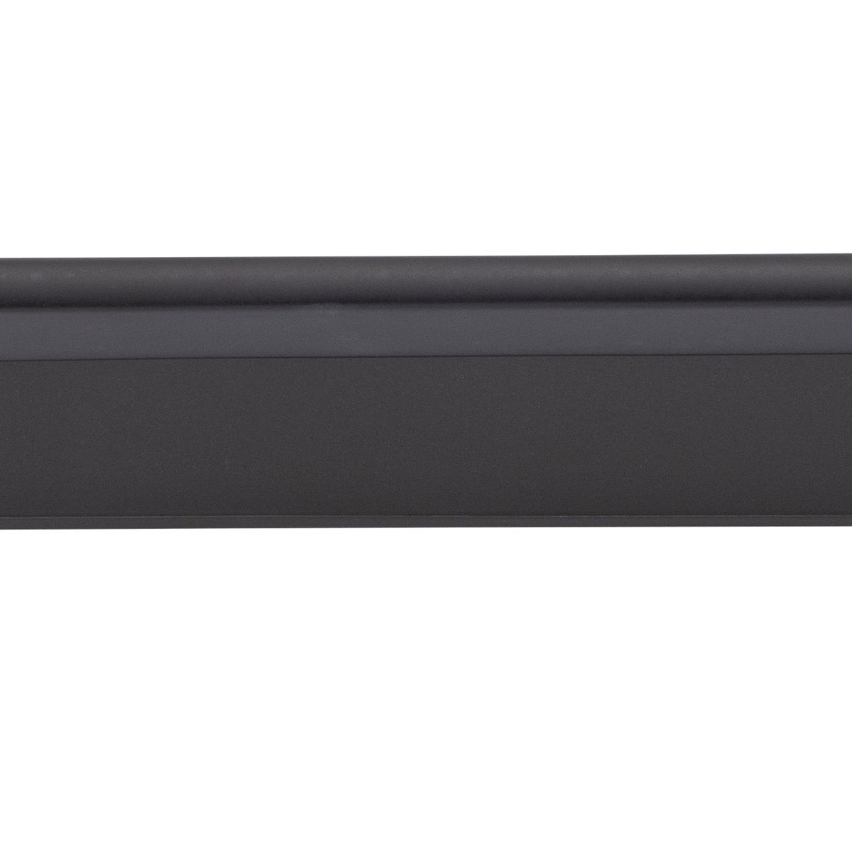 20913B - Baltimore Cabinet Pull with Backplate - CTC320mm - Matt Black
