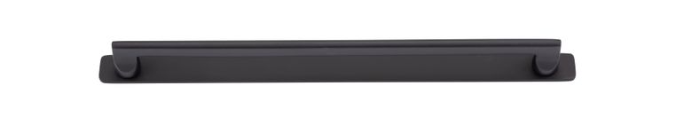 20913B - Baltimore Cabinet Pull with Backplate - CTC320mm - Matt Black