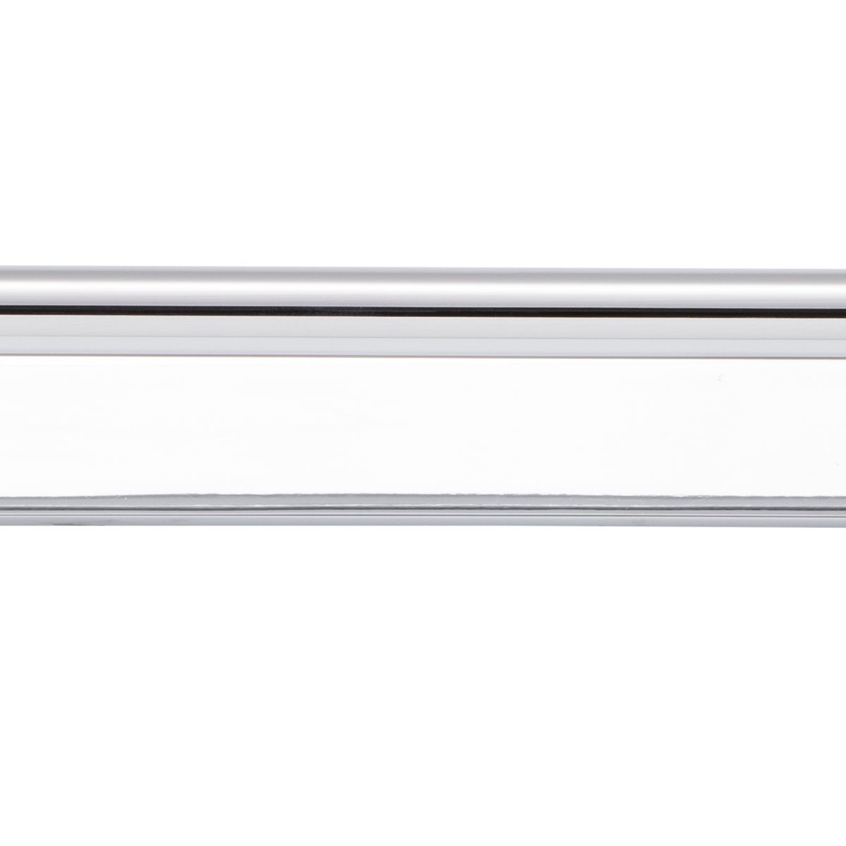 21024B - Helsinki Cabinet Pull with Backplate - CTC256mm - Polished Chrome