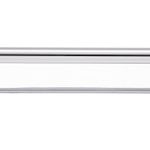 21024B - Helsinki Cabinet Pull with Backplate - CTC256mm - Polished Chrome