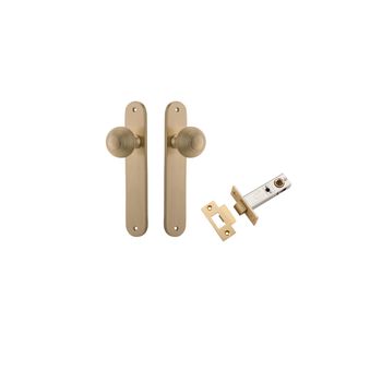 Guildford Knob - Oval Backplate Passage Kit