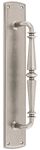 9347 - Sarlat Pull Handle on Backplate - Distressed Nickel
