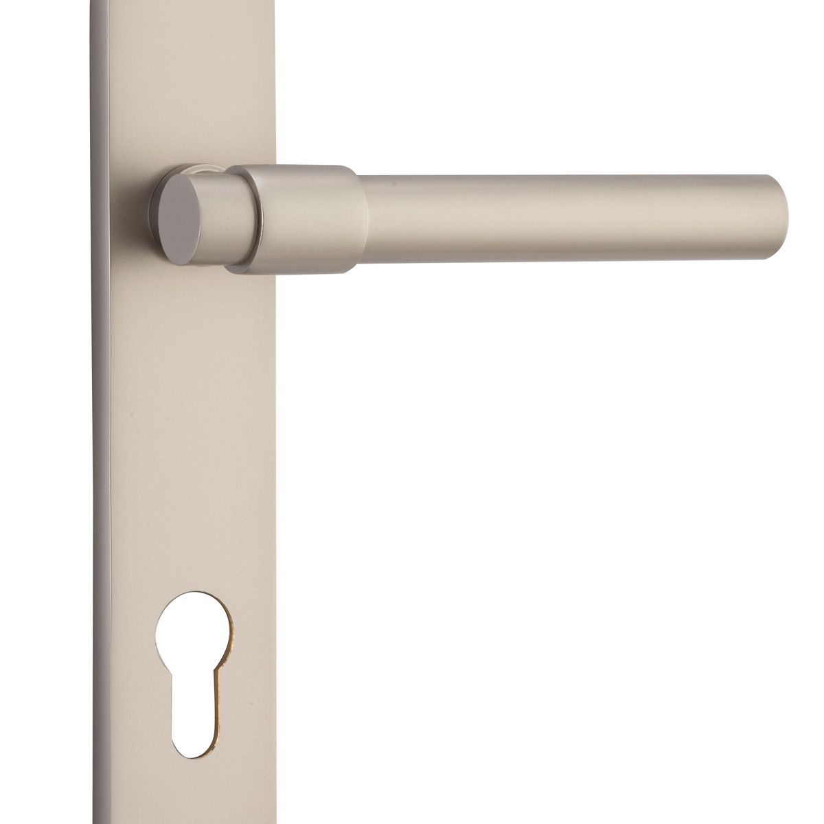 14900E85 - Helsinki Lever - Oval Backplate - Satin Nickel - Entrance