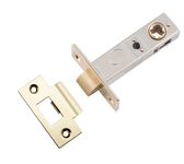 21481 - Hard Sprung Split Cam Tube Latch - 60mm Backset - Polished Brass