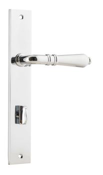 Sarlat Lever - Rectangular Backplate