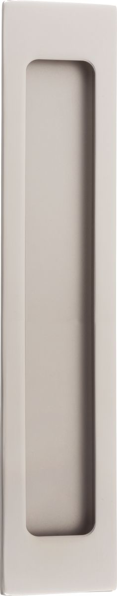 21785 - Rectangular Flush Pull - Satin Nickel - Passage