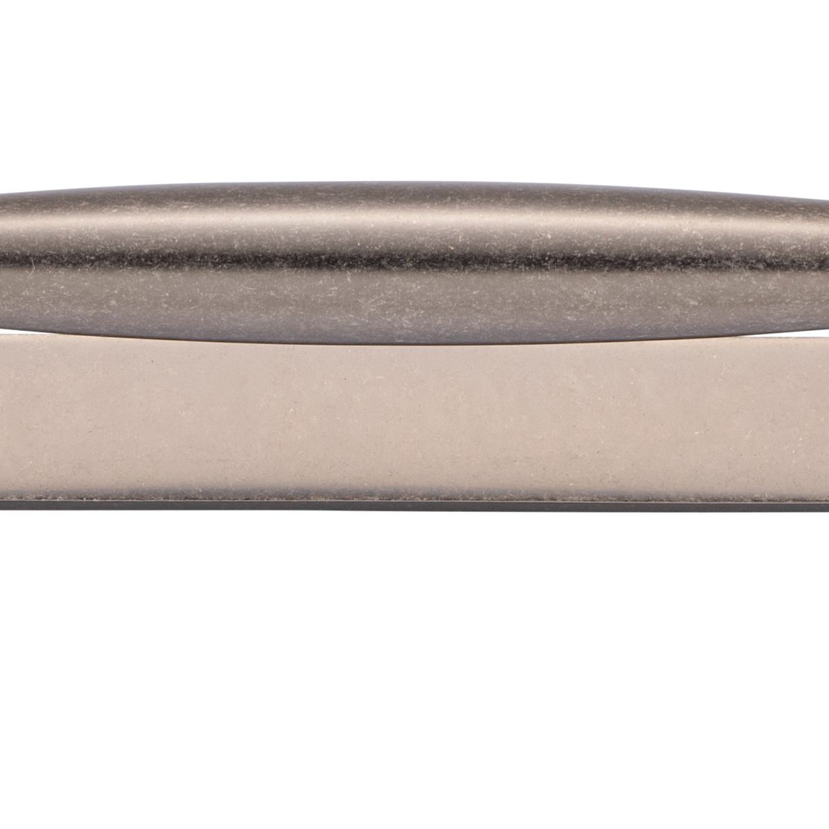 21087B - Sarlat Cabinet Pull with Backplate - CTC256mm - Distressed Nickel