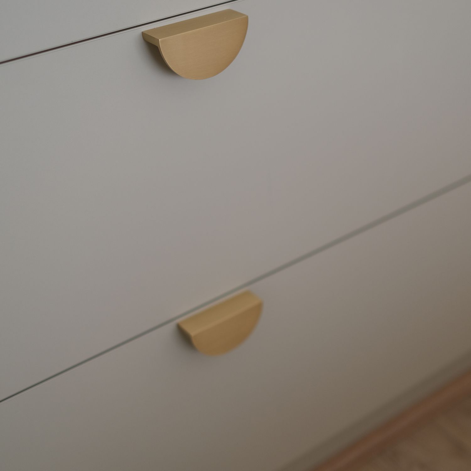 17437 - Osaka Drawer Pull - Brushed Gold PVD