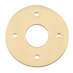 17125 - Adaptor Plate - Round - Brushed Gold PVD